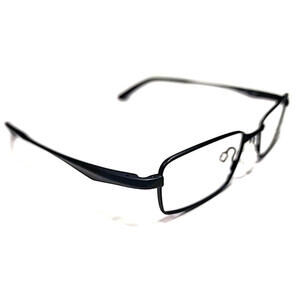 Randolph MU02W99-G Muga Black Rectangle Eyeglasses 50-17 140 Japan New